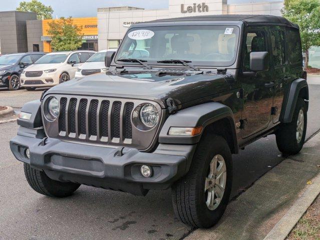 used 2020 Jeep Wrangler Unlimited car, priced at $26,988