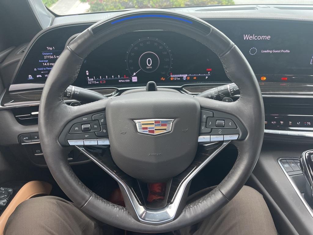 used 2023 Cadillac Escalade car, priced at $78,999