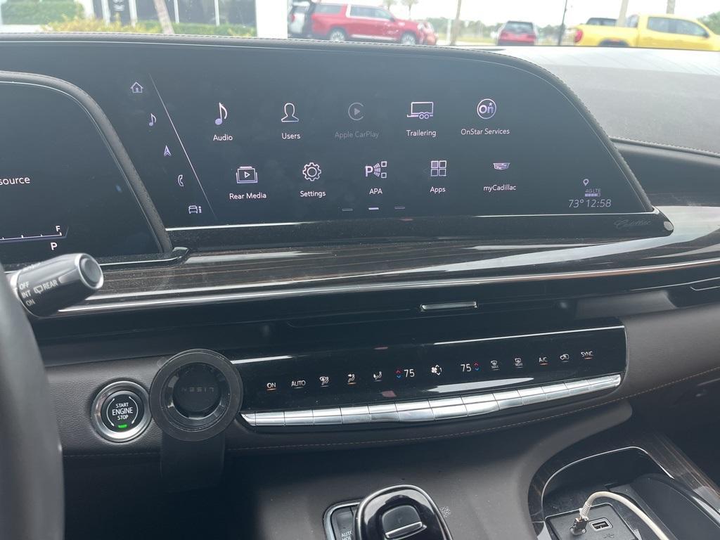 used 2023 Cadillac Escalade car, priced at $78,999