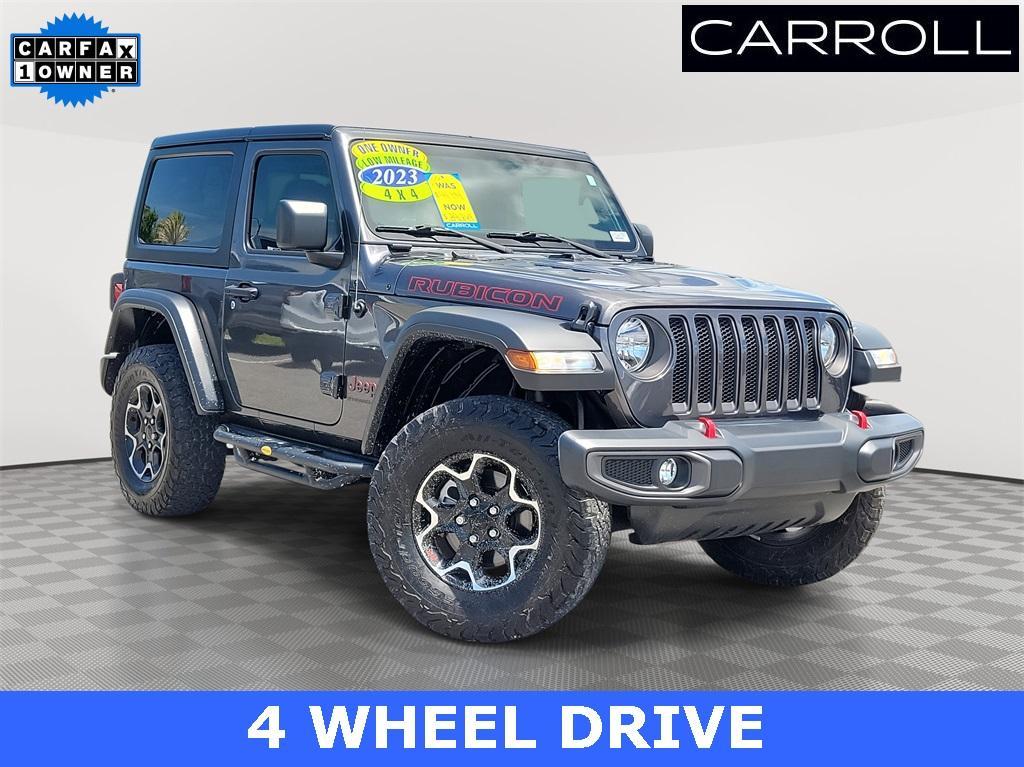 used 2023 Jeep Wrangler car, priced at $36,399