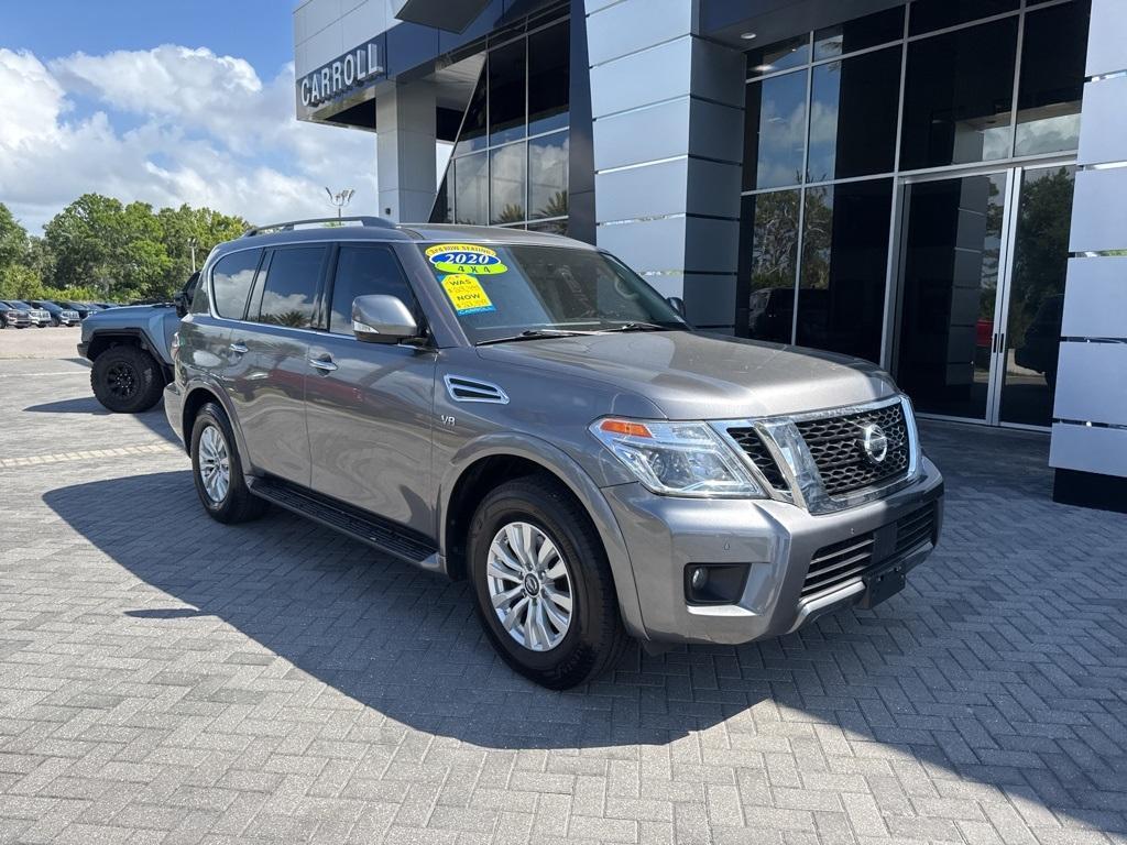 used 2020 Nissan Armada car, priced at $25,299