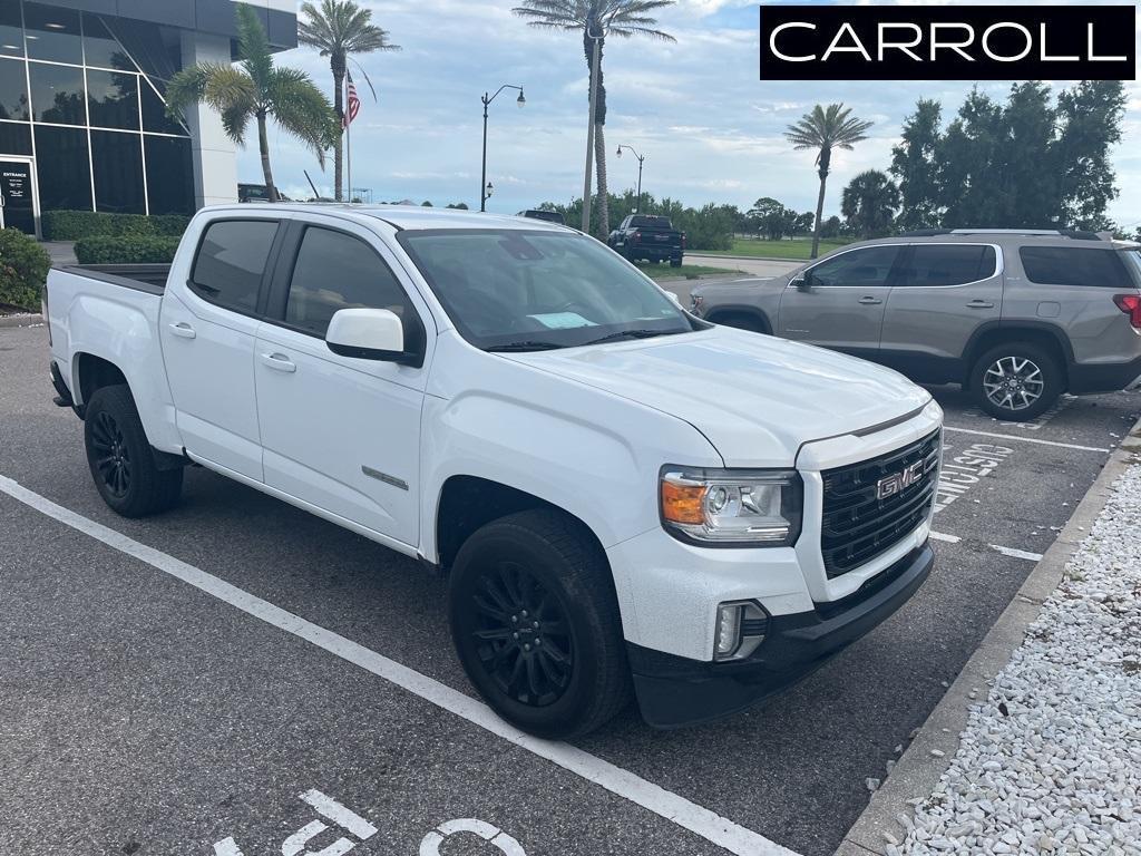 used 2021 GMC Canyon car, priced at $24,999