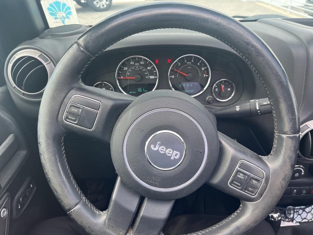 used 2015 Jeep Wrangler Unlimited car, priced at $18,399