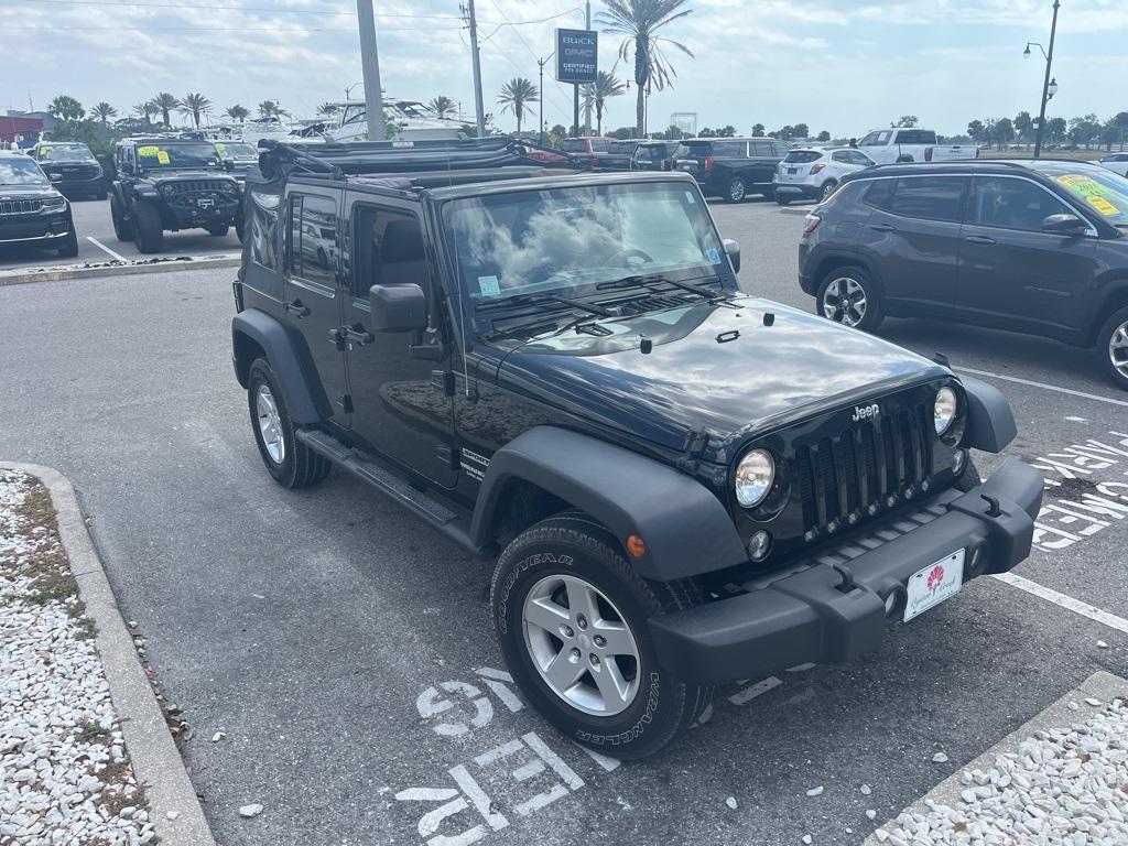 used 2015 Jeep Wrangler Unlimited car, priced at $18,399