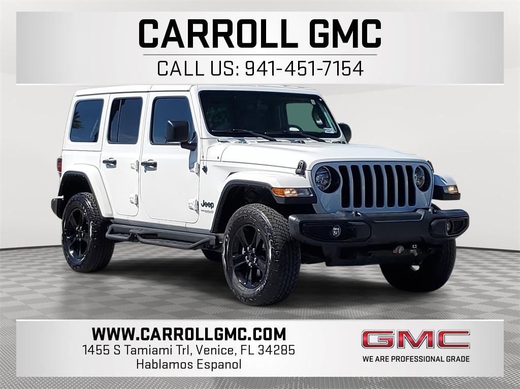 used 2022 Jeep Wrangler Unlimited car, priced at $36,299