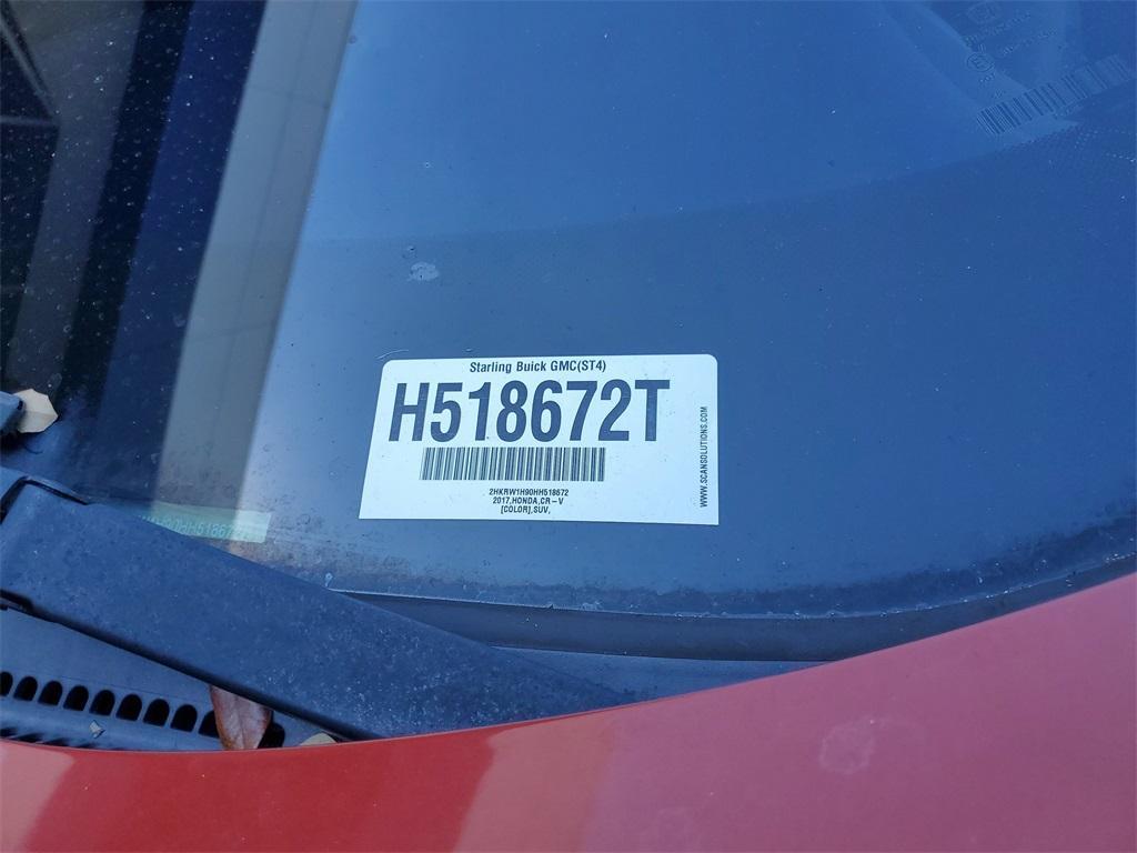 used 2017 Honda CR-V car, priced at $16,499