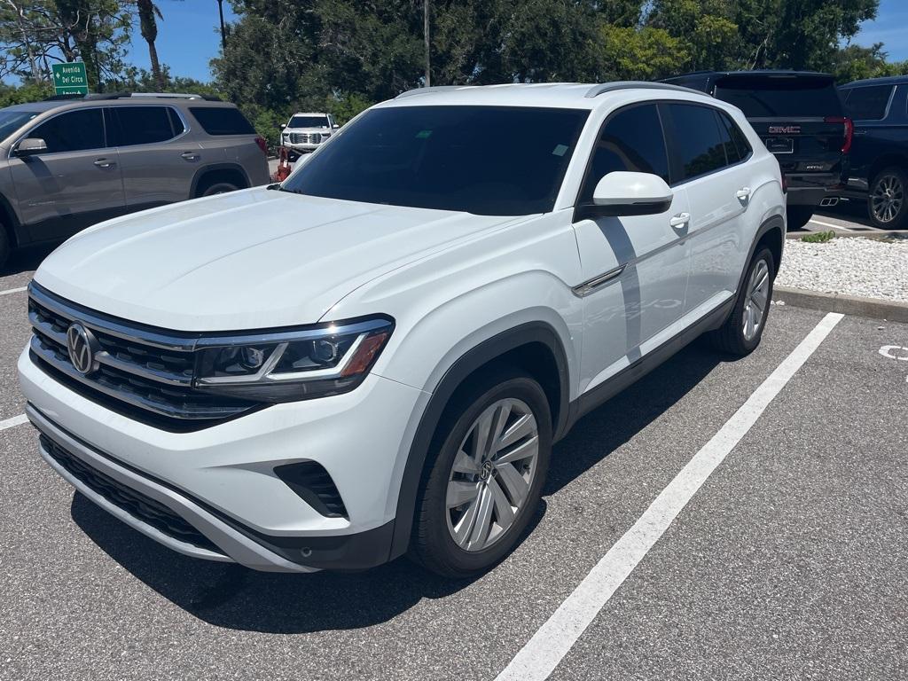 used 2021 Volkswagen Atlas Cross Sport car, priced at $22,999