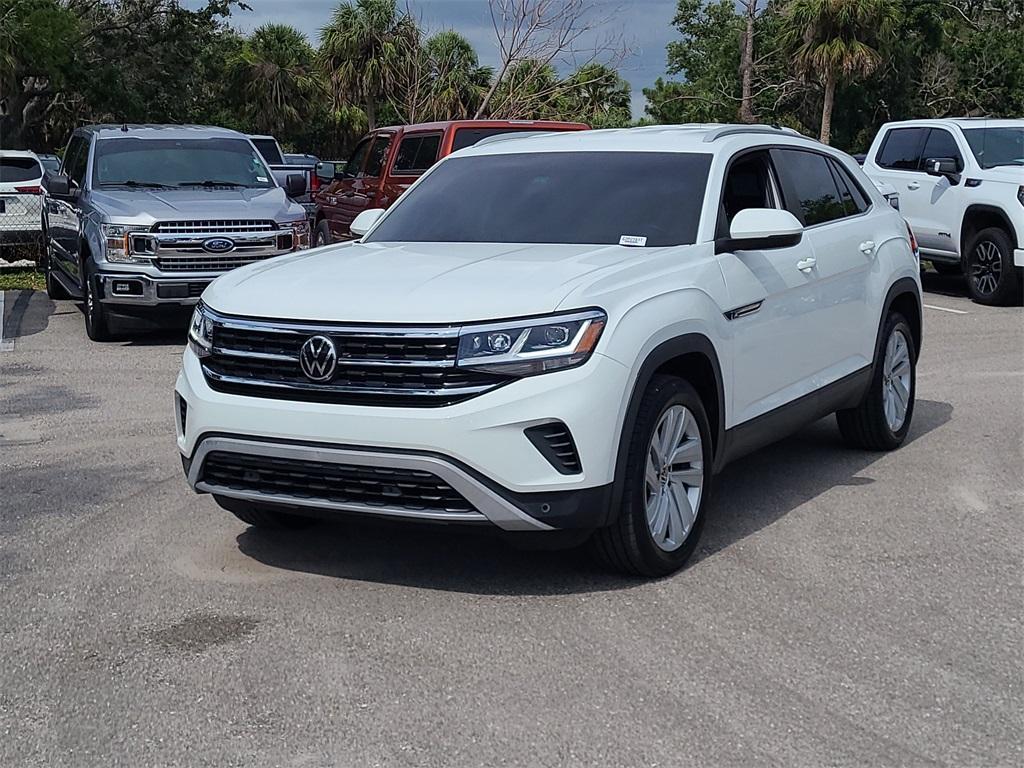 used 2021 Volkswagen Atlas Cross Sport car, priced at $22,699