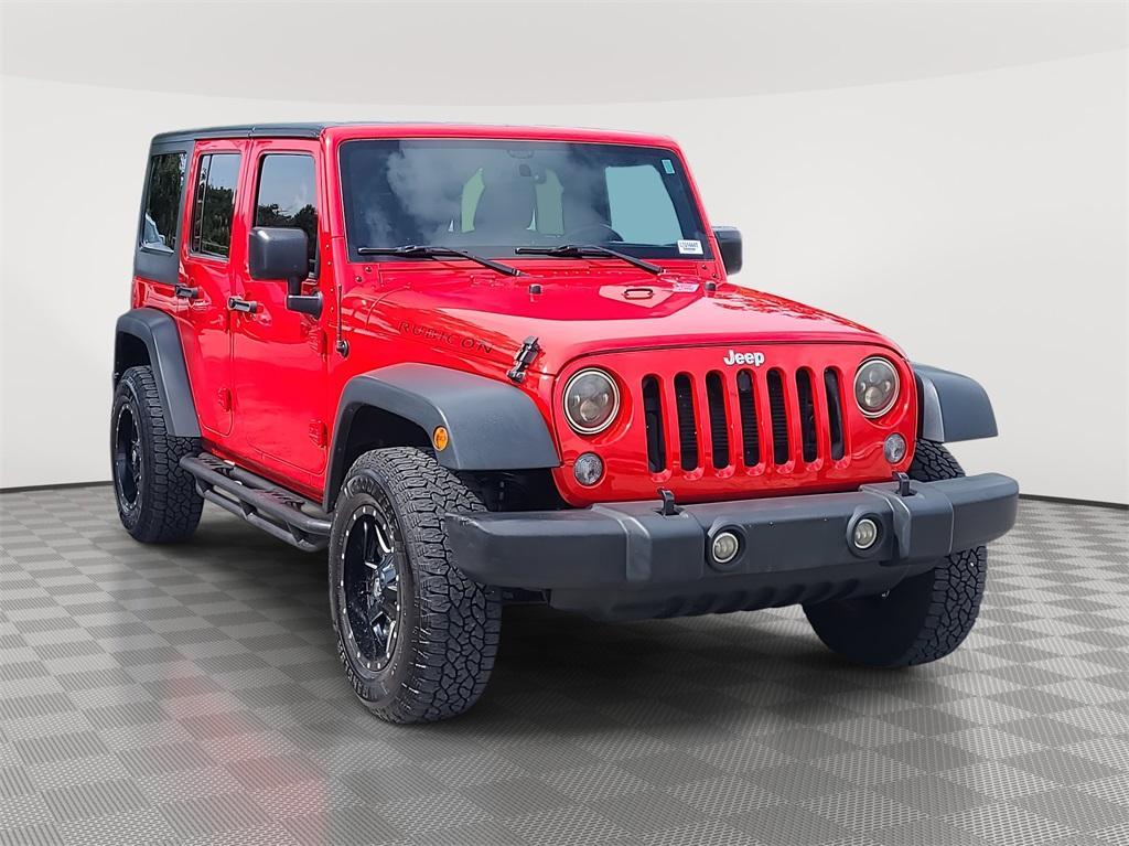 used 2015 Jeep Wrangler Unlimited car, priced at $18,999