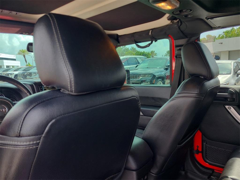 used 2015 Jeep Wrangler Unlimited car, priced at $18,999