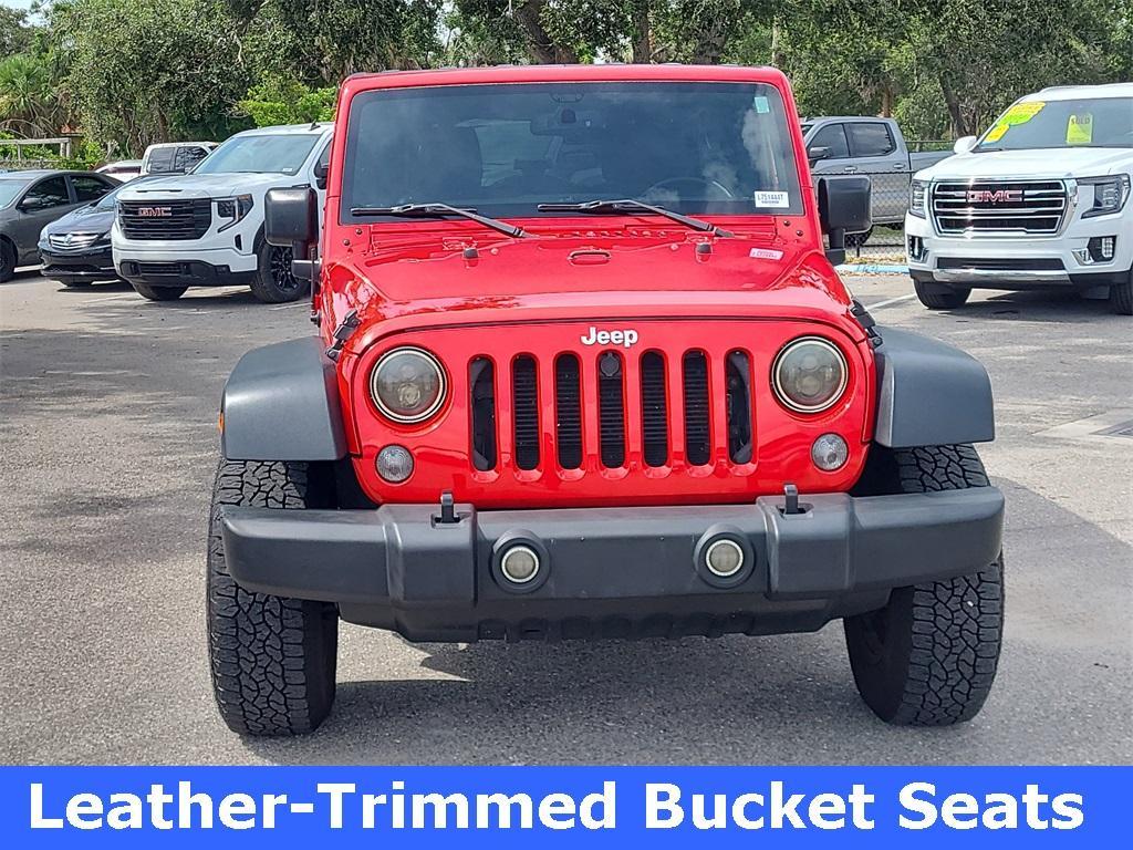 used 2015 Jeep Wrangler Unlimited car, priced at $18,799