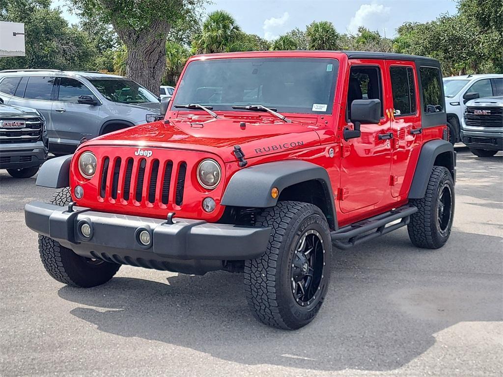used 2015 Jeep Wrangler Unlimited car, priced at $18,999