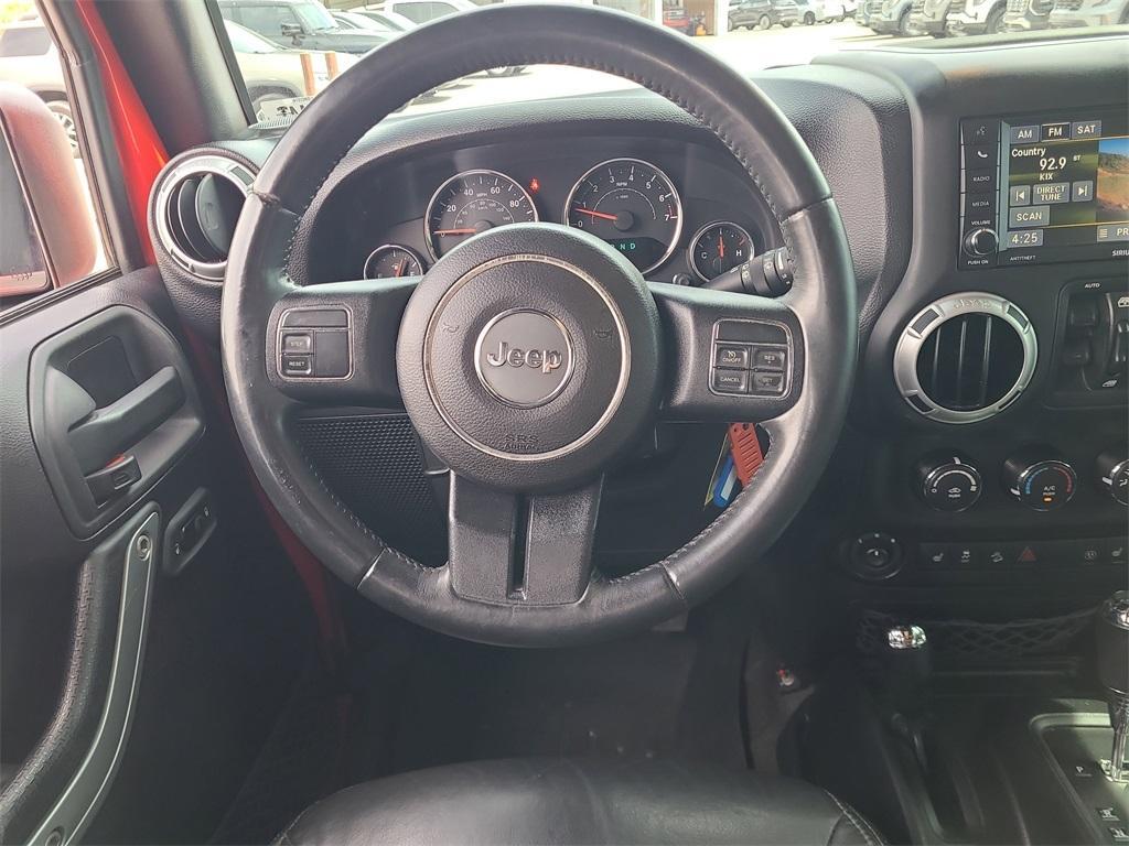 used 2015 Jeep Wrangler Unlimited car, priced at $18,999