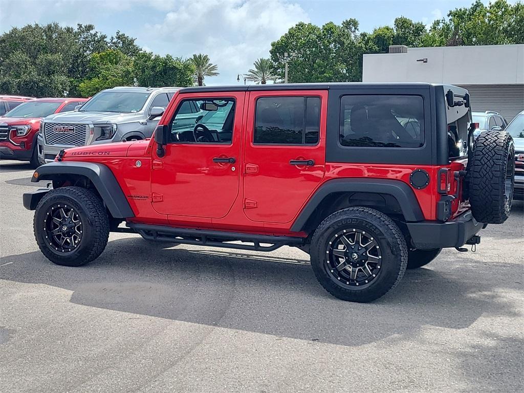 used 2015 Jeep Wrangler Unlimited car, priced at $18,999