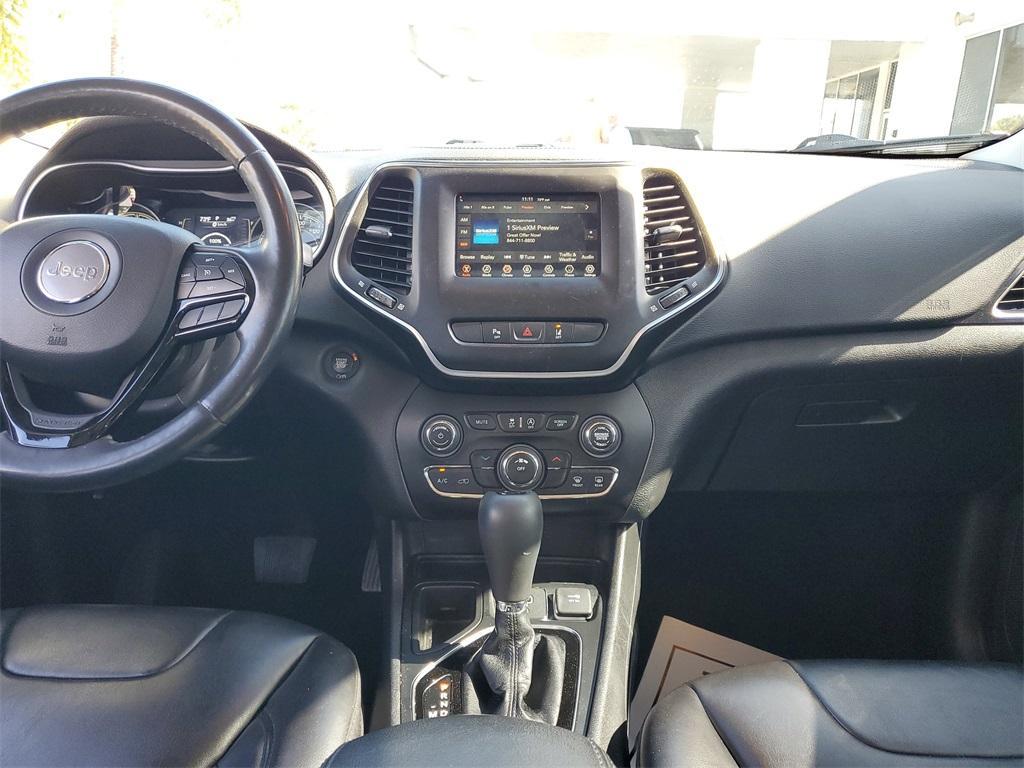 used 2021 Jeep Cherokee car, priced at $14,999