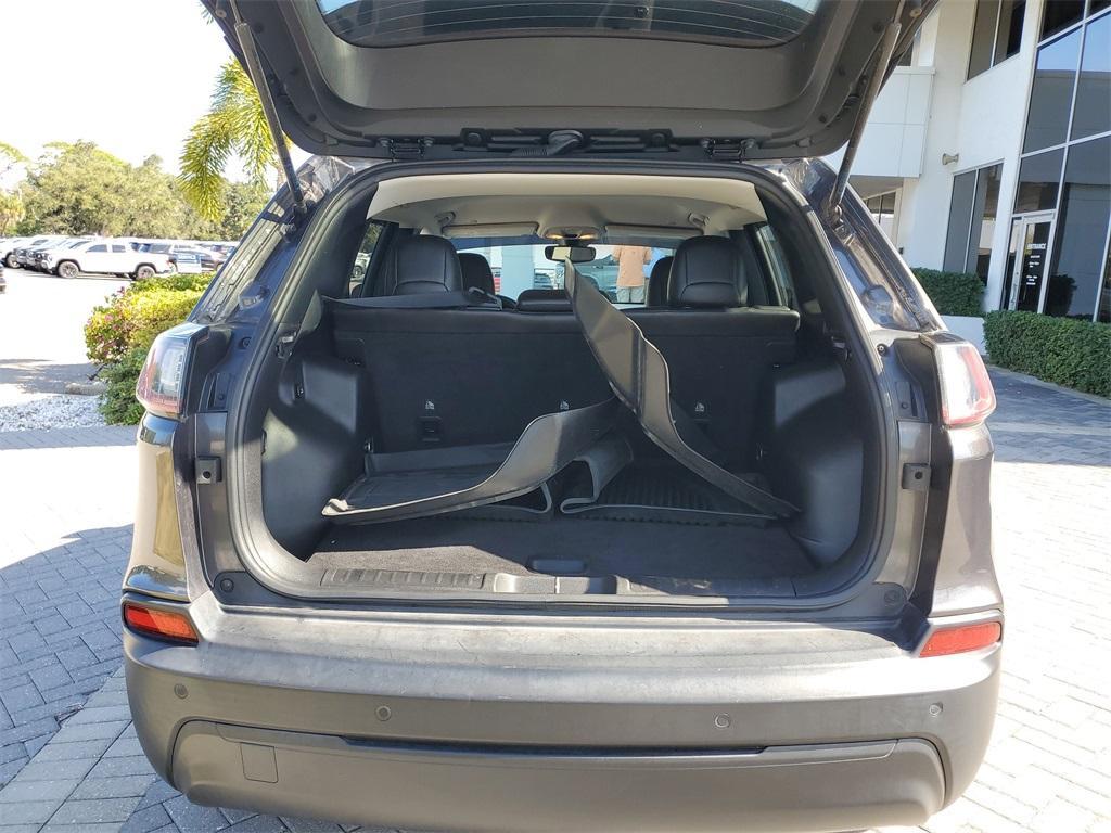 used 2021 Jeep Cherokee car, priced at $14,999