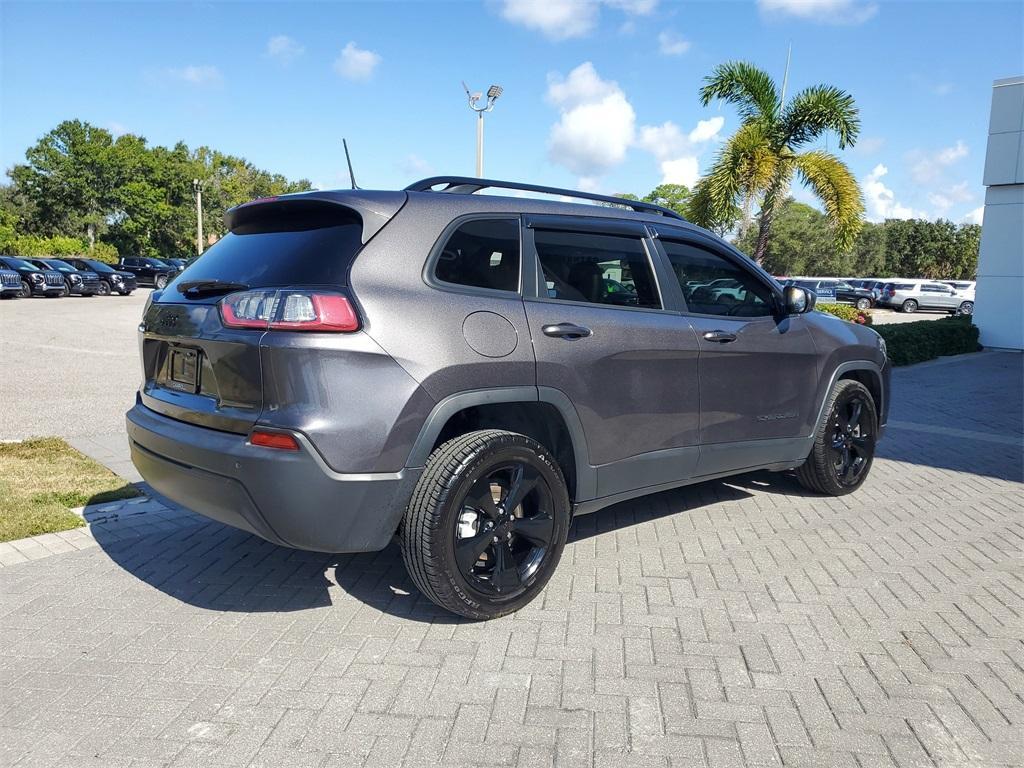 used 2021 Jeep Cherokee car, priced at $14,999