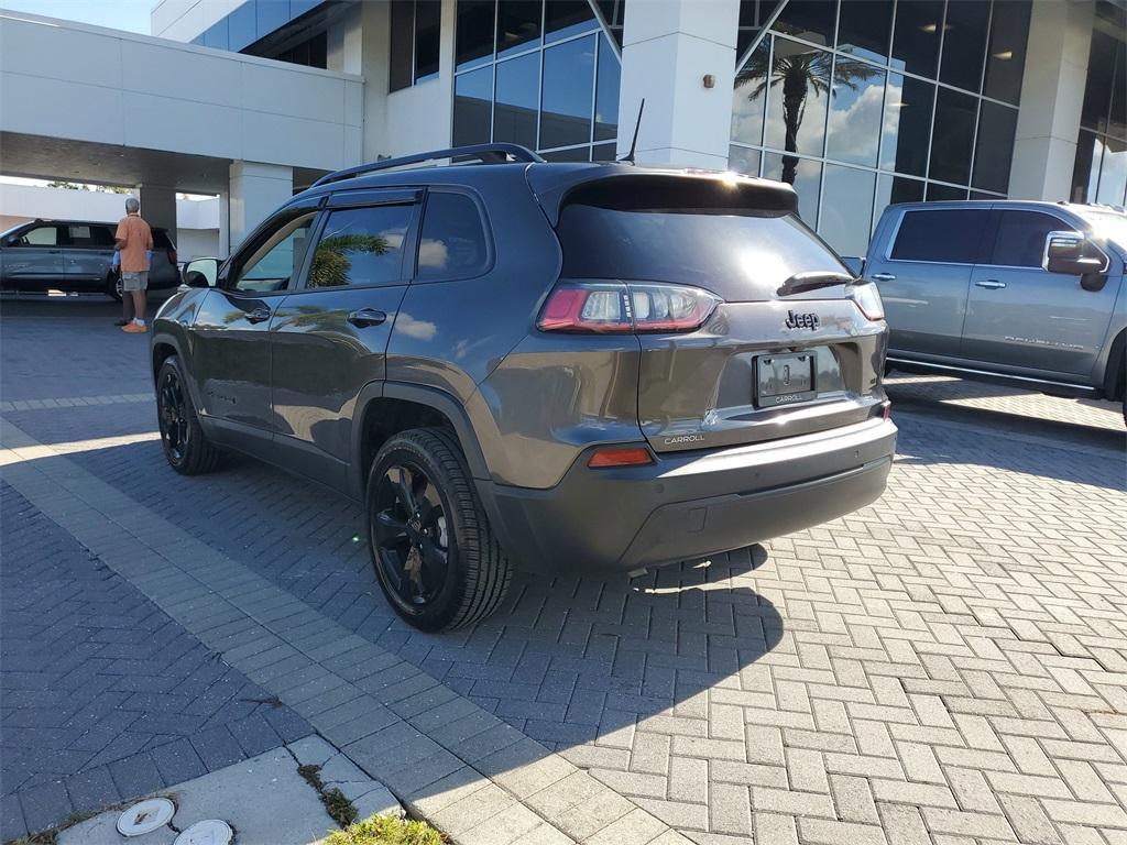 used 2021 Jeep Cherokee car, priced at $14,999