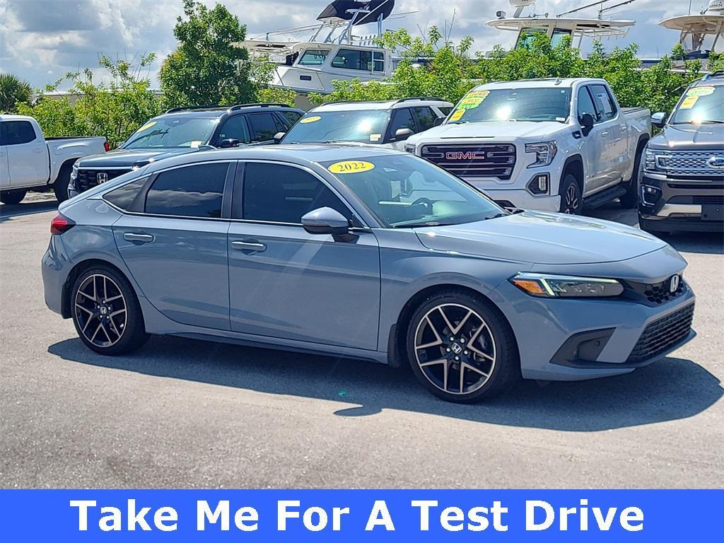 used 2022 Honda Civic car, priced at $22,499