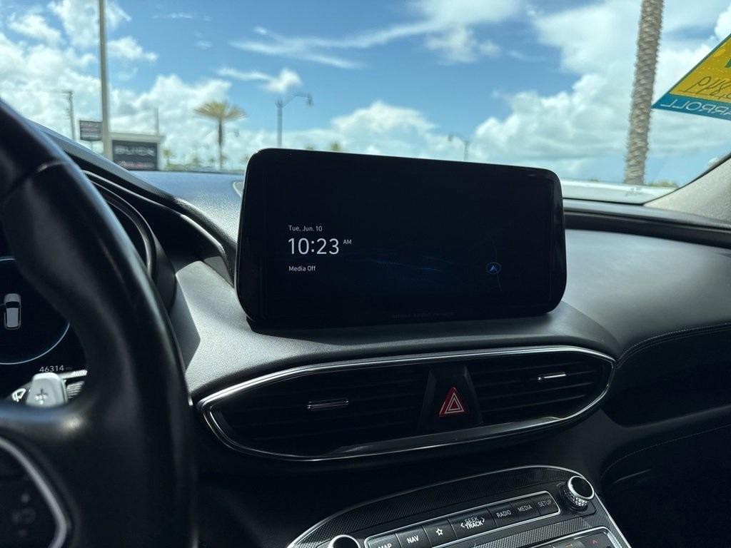 used 2021 Hyundai Santa Fe car, priced at $23,799