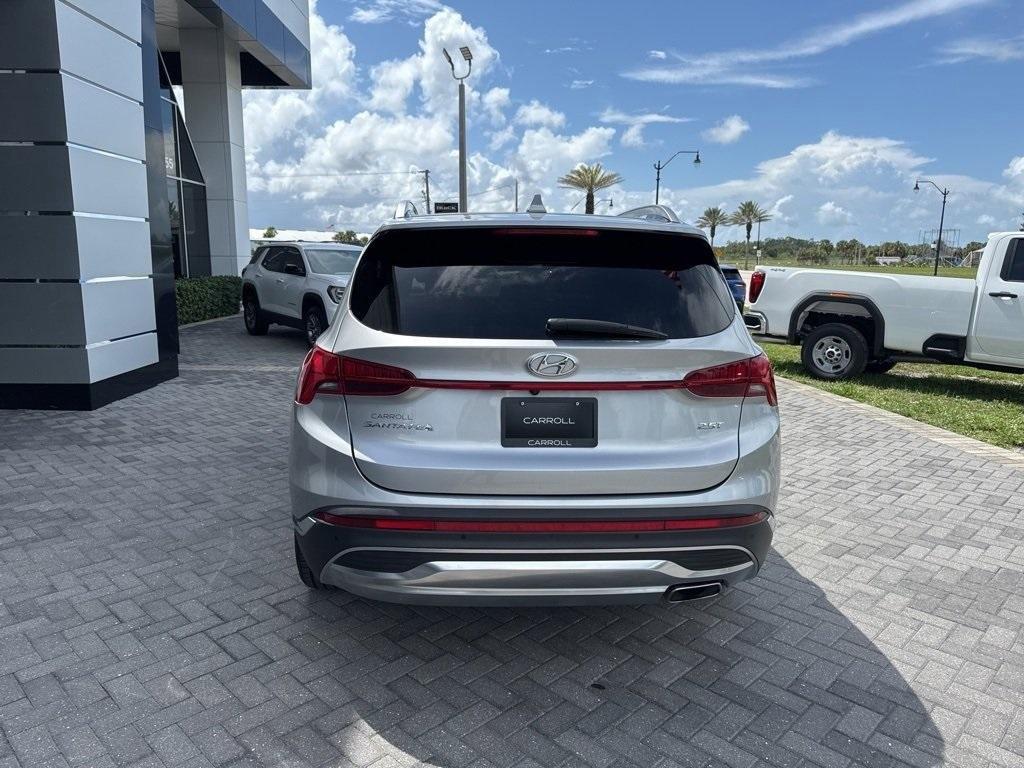 used 2021 Hyundai Santa Fe car, priced at $23,799