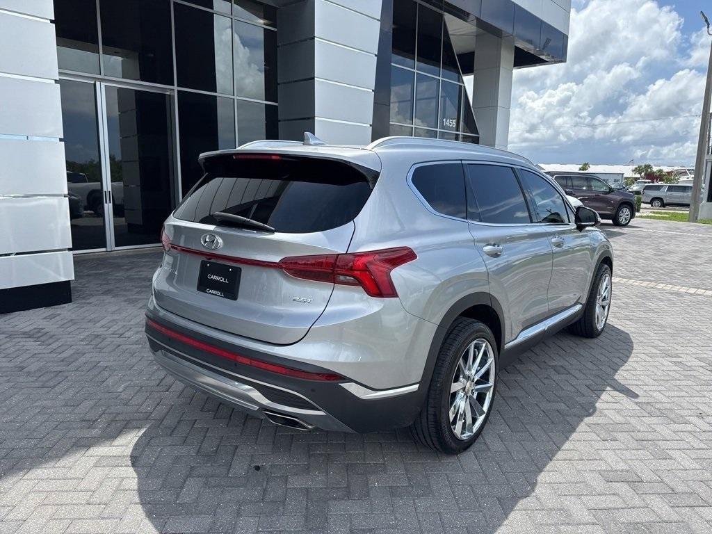 used 2021 Hyundai Santa Fe car, priced at $23,799