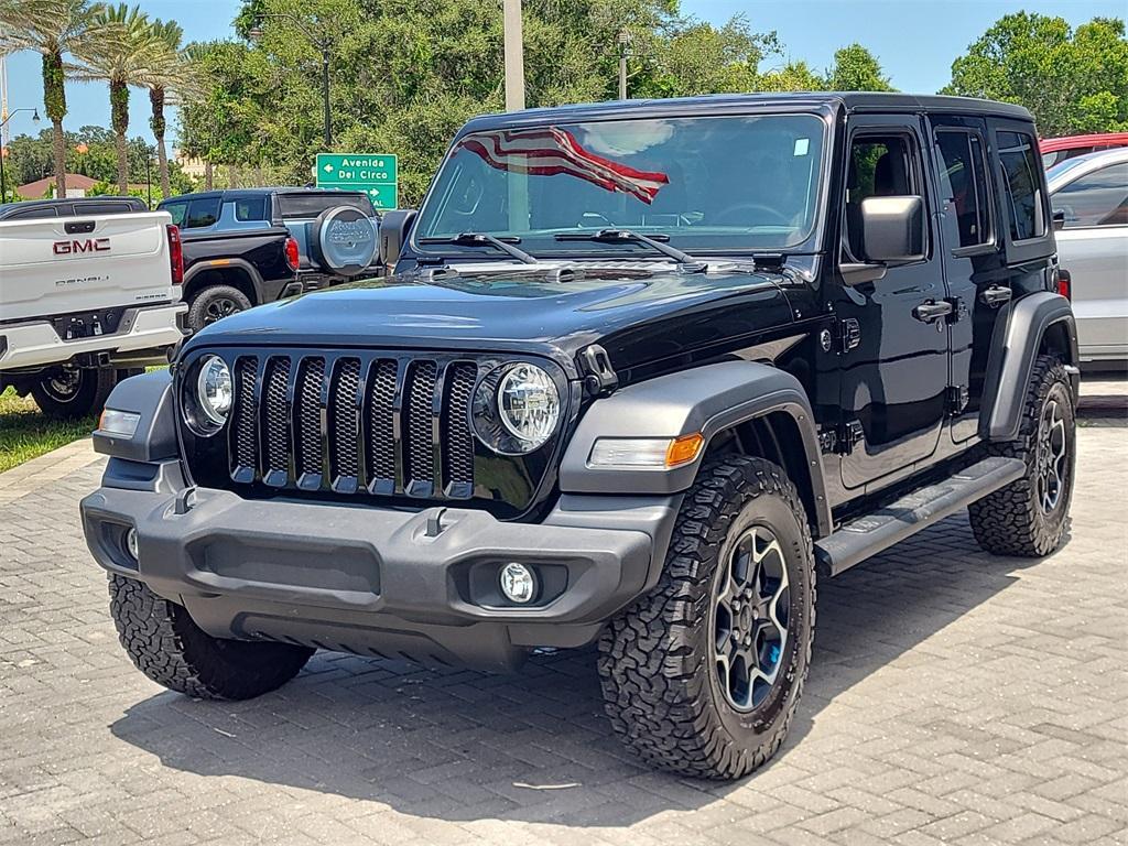 used 2023 Jeep Wrangler car, priced at $30,499