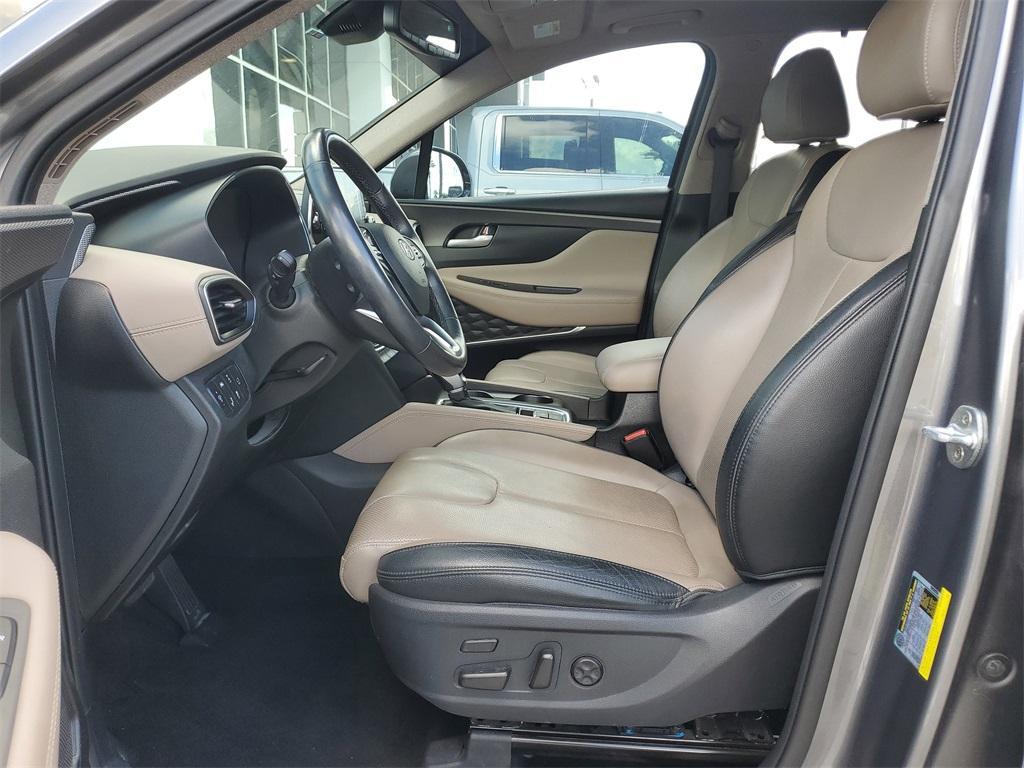 used 2019 Hyundai Santa Fe car, priced at $19,399