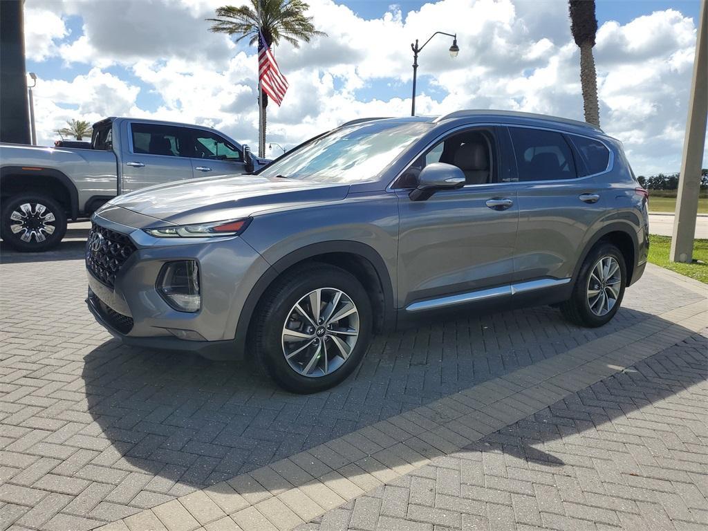 used 2019 Hyundai Santa Fe car, priced at $19,399