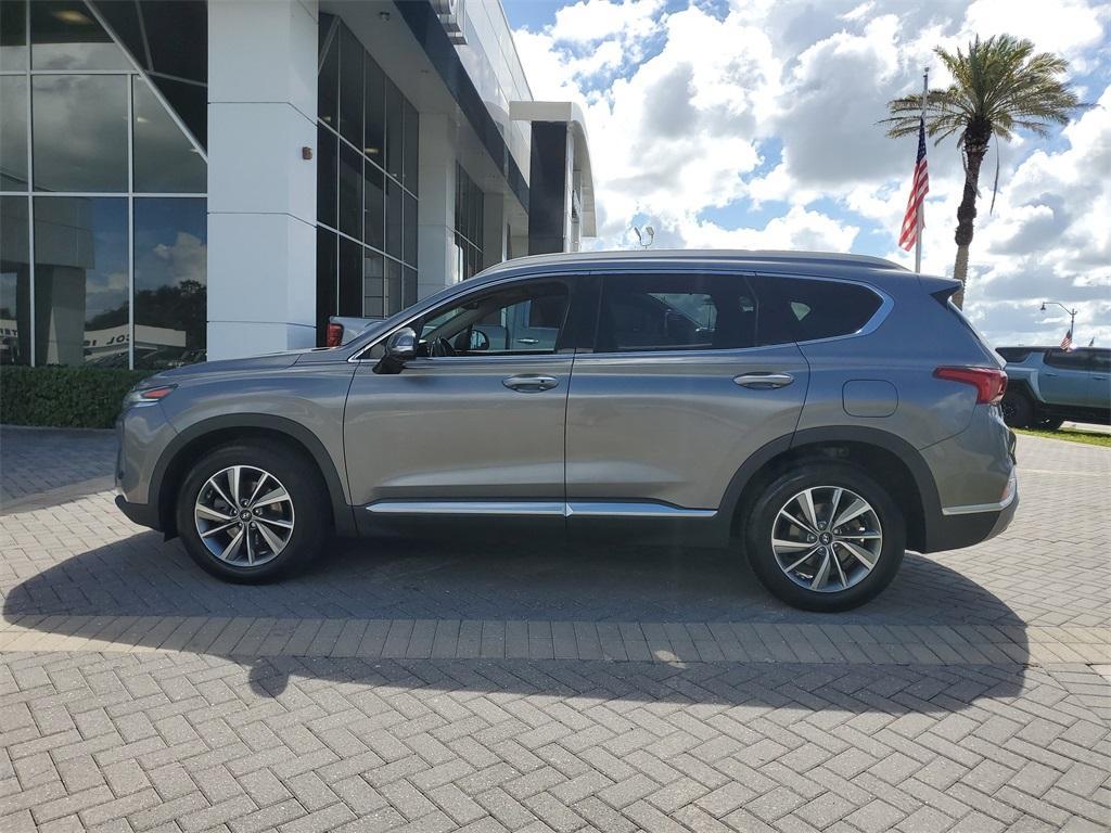 used 2019 Hyundai Santa Fe car, priced at $19,399