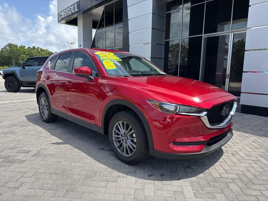 used 2021 Mazda CX-5 car, priced at $21,499