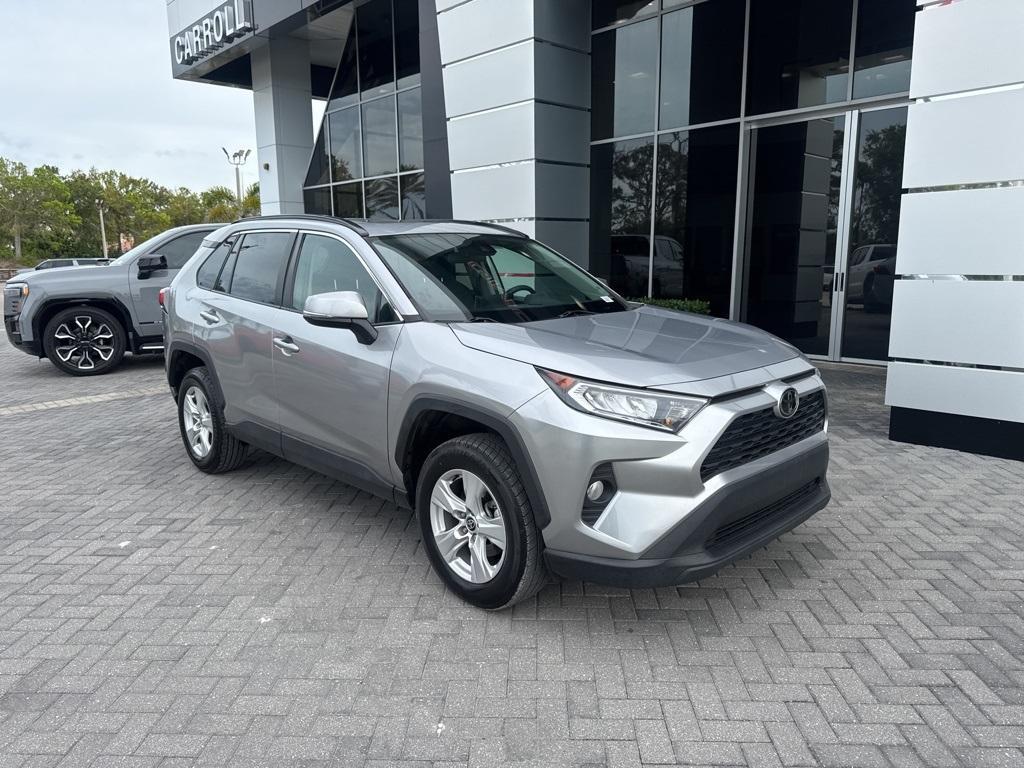 used 2021 Toyota RAV4 car, priced at $18,999