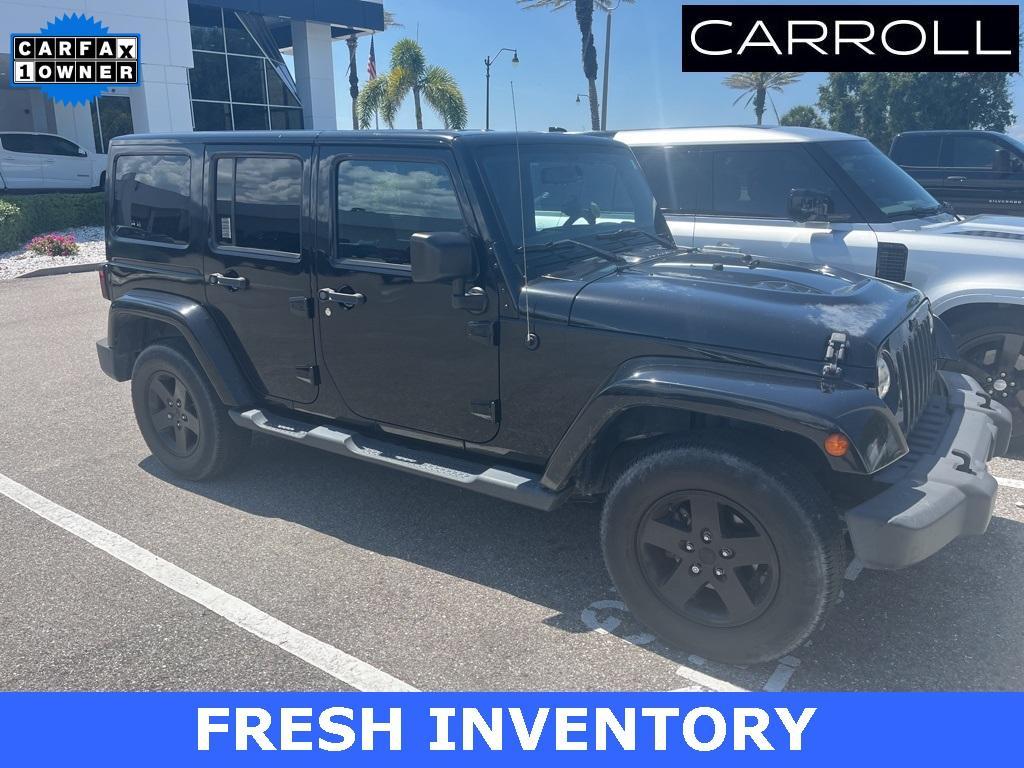 used 2015 Jeep Wrangler Unlimited car, priced at $16,999