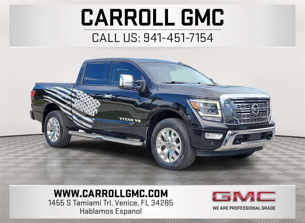 used 2020 Nissan Titan car, priced at $31,799