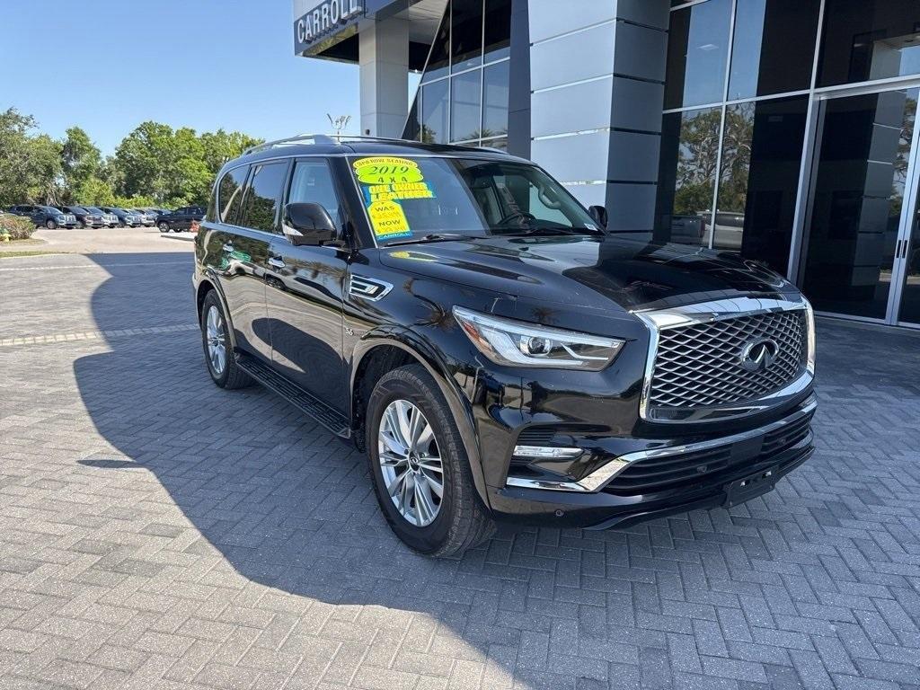 used 2019 INFINITI QX80 car, priced at $28,499