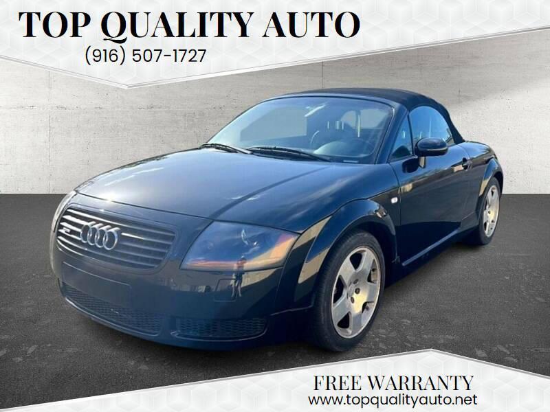 used 2001 Audi TT car, priced at $7,795