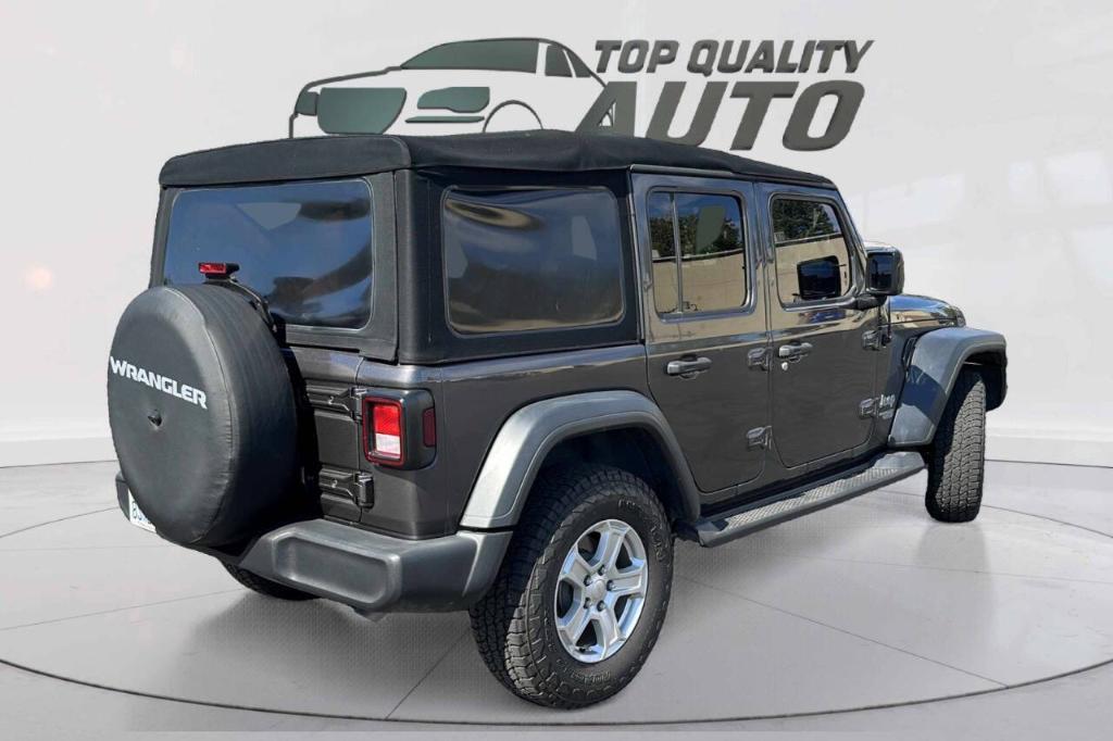 used 2018 Jeep Wrangler Unlimited car, priced at $20,995