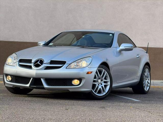 used 2009 Mercedes-Benz SLK-Class car, priced at $12,990