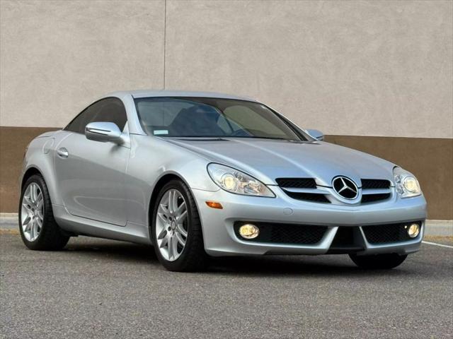 used 2009 Mercedes-Benz SLK-Class car, priced at $12,990