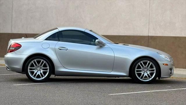 used 2009 Mercedes-Benz SLK-Class car, priced at $12,990