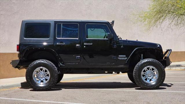 used 2017 Jeep Wrangler Unlimited car, priced at $20,990