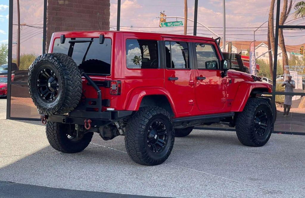 used 2015 Jeep Wrangler Unlimited car, priced at $21,990