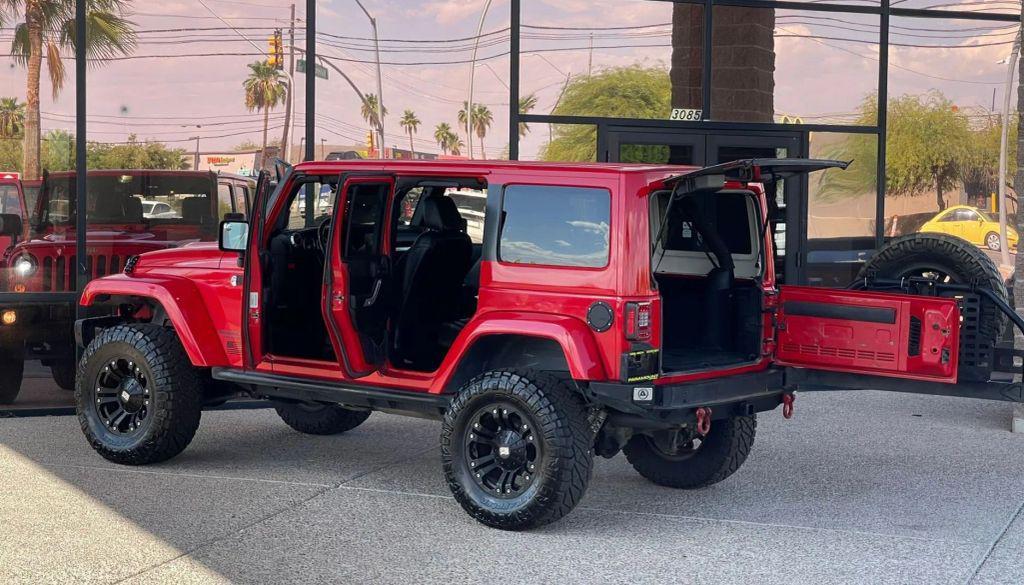 used 2015 Jeep Wrangler Unlimited car, priced at $21,990