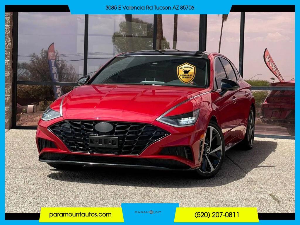 used 2022 Hyundai Sonata car, priced at $21,990
