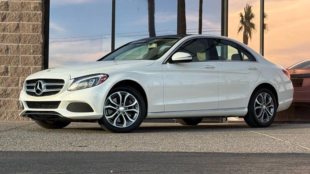 used 2015 Mercedes-Benz C-Class car, priced at $13,990