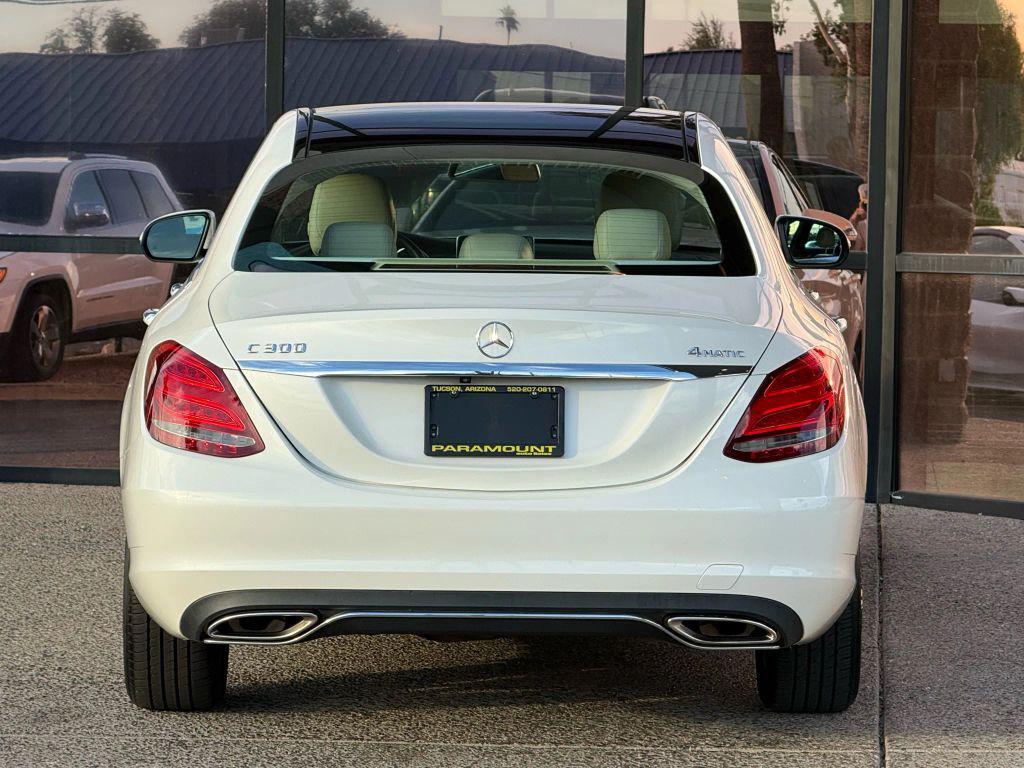used 2015 Mercedes-Benz C-Class car, priced at $13,990