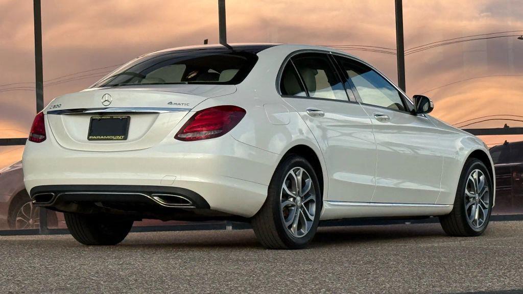 used 2015 Mercedes-Benz C-Class car, priced at $13,990