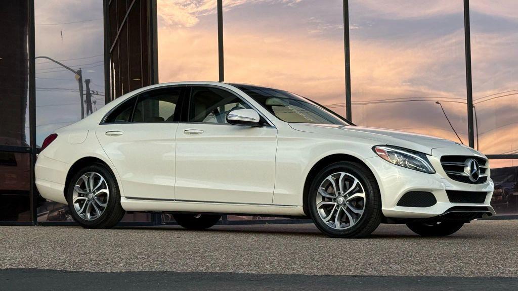 used 2015 Mercedes-Benz C-Class car, priced at $13,990