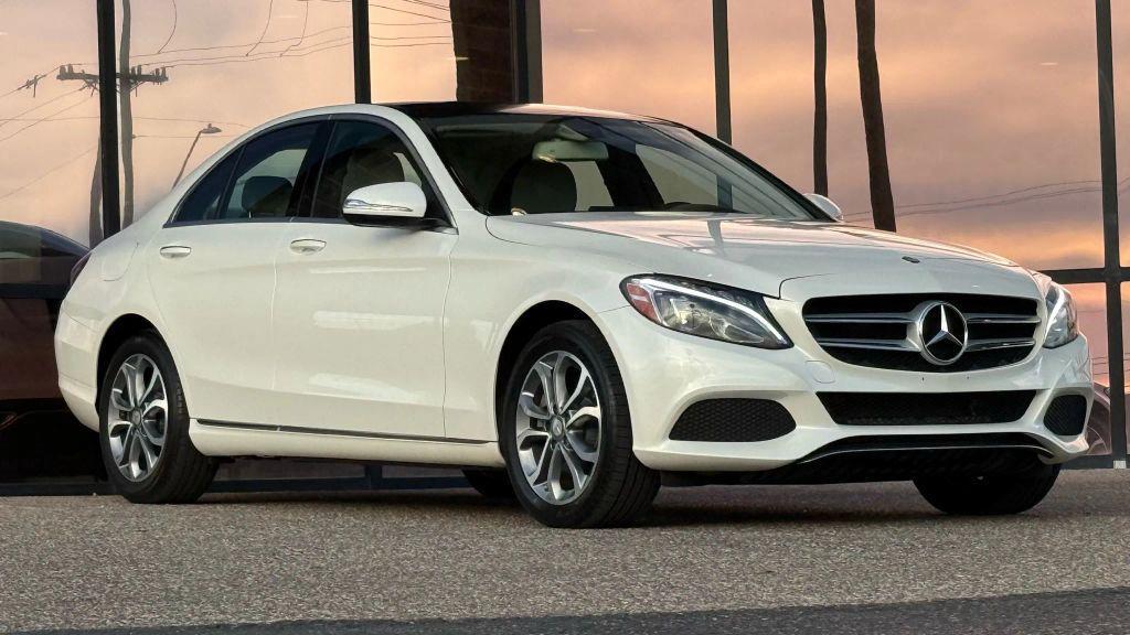 used 2015 Mercedes-Benz C-Class car, priced at $13,990