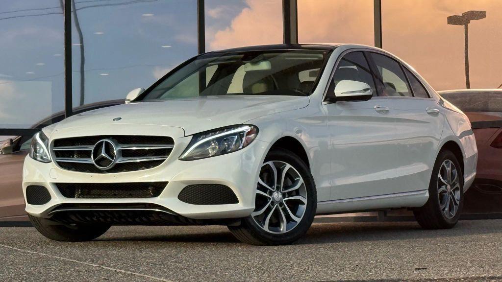 used 2015 Mercedes-Benz C-Class car, priced at $13,990